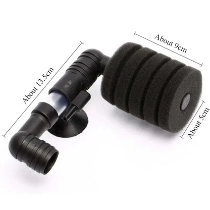 Aquarium Filter Fish Tank Shrimp Pond Air Pump Biochemical Sponge Filter Bio Sponge Filter Aquarium Filtration Filter