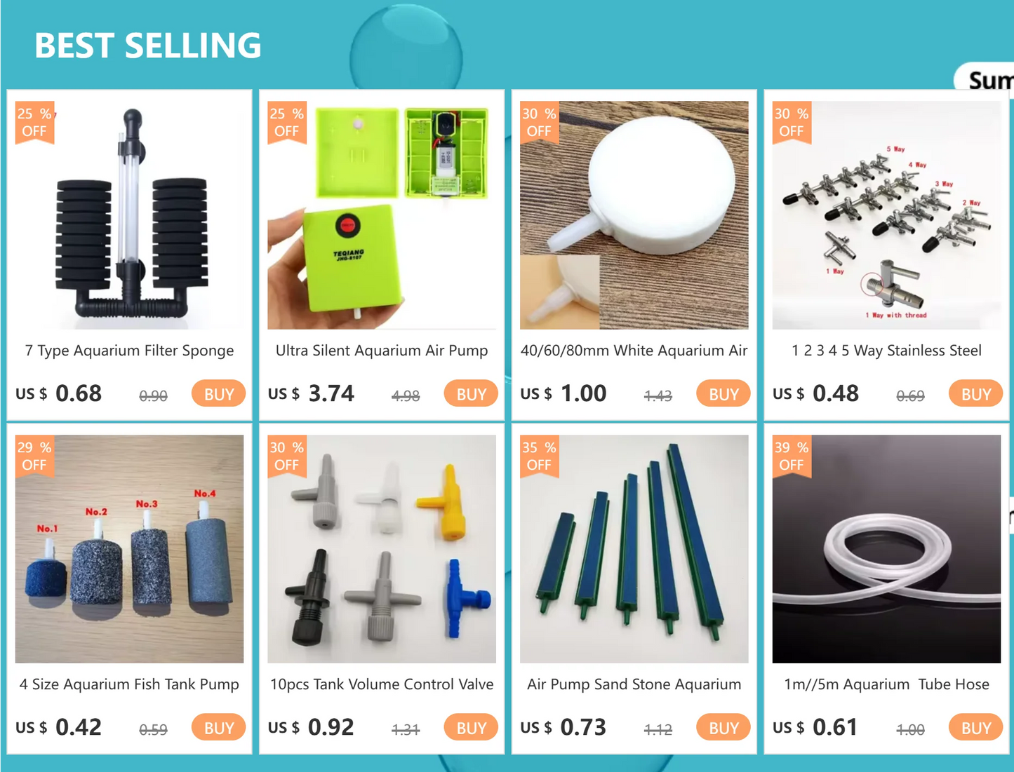 Aquarium Filter Fish Tank Shrimp Pond Air Pump Biochemical Sponge Filter Bio Sponge Filter Aquarium Filtration Filter